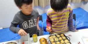 学童保育の料理